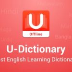 How to use U-dictionary App (Write, Learn & Speak)