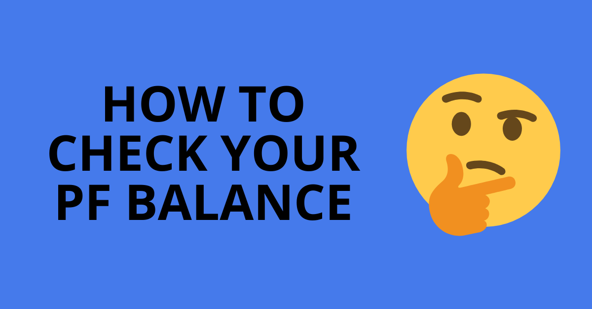 how to check epf balance on uan portal