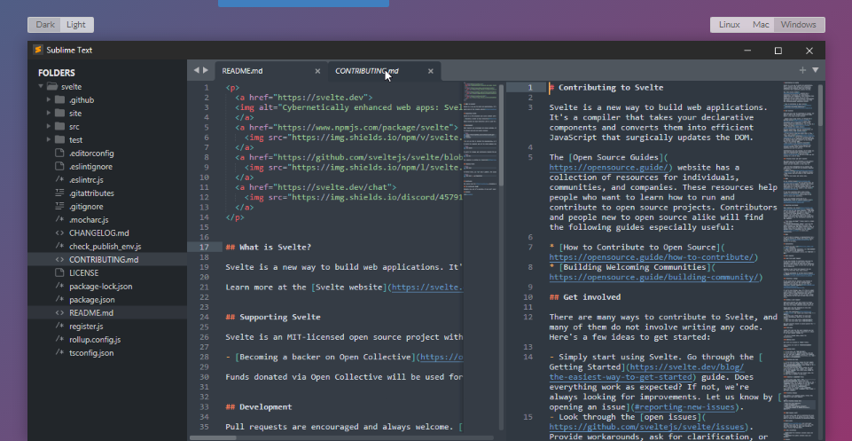 Sublime Text HTML Editor