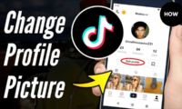 How to Change Profile Picture on TikTok iPhone/iPad