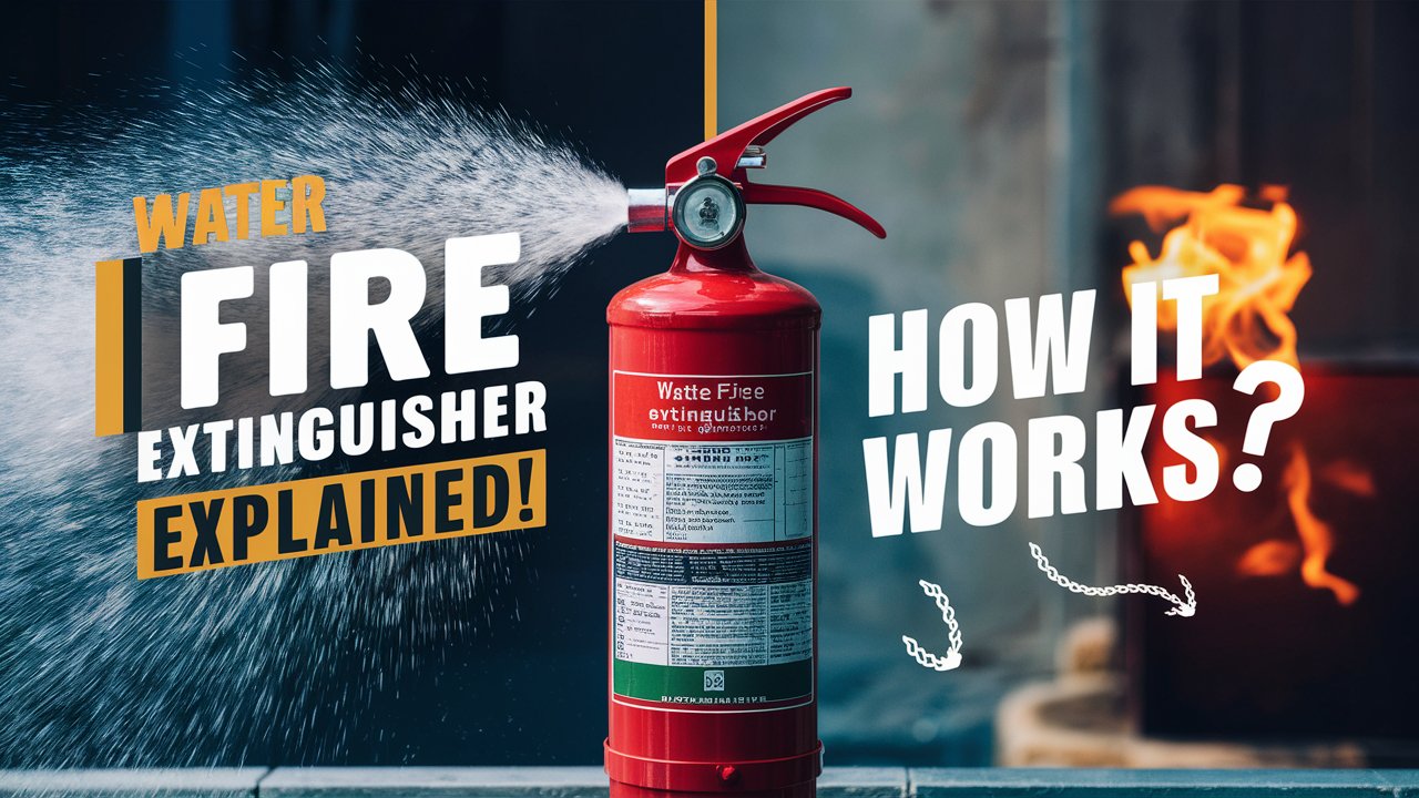 How Does Water Fire Extinguisher Works