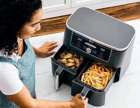 Air Fryer Basket With Fries