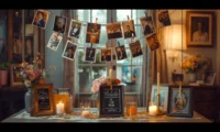 How to Create a Budget Retirement Party Using Memory Tribute Displays