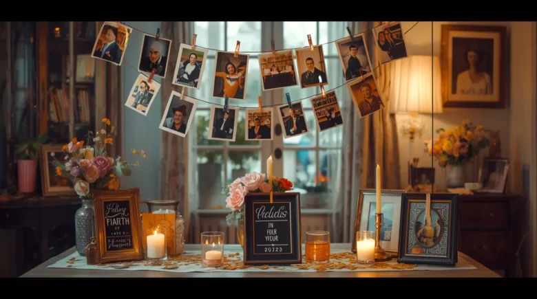 Create a Budget Retirement Party Using Memory Tribute Displays
