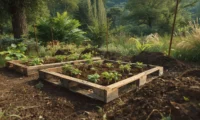 How to Build a Simple Raised Garden Bed with Pallets