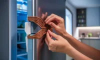 How to Fix Broken Refrigerator Door Seal Magnetic Strip Alignment