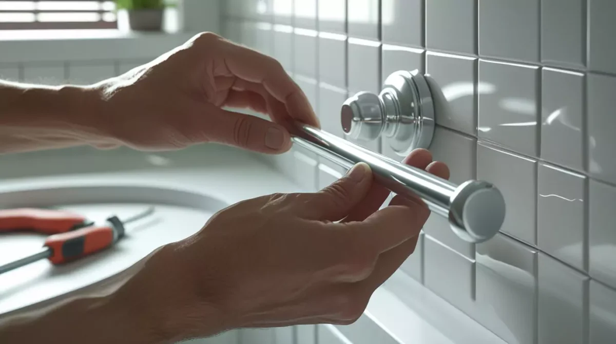 How to Fix Loose Towel Bar Without Drilling New Holes