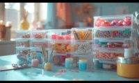 How to Organize Craft Supplies Using Modular Stackable Container Systems