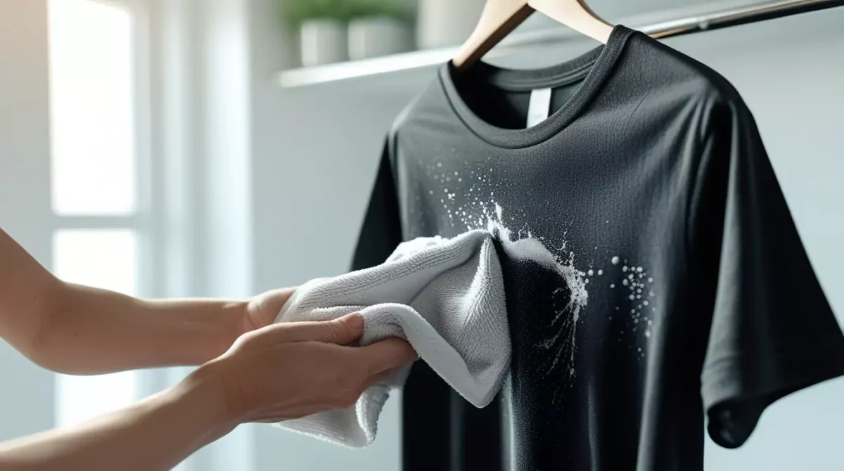 How to Remove Deodorant Stains from Dark Clothing
