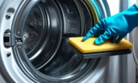 How to Remove Mold Growth from Washing Machine Rubber Door Seal