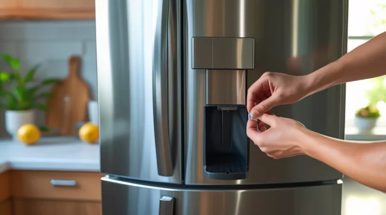 My Refrigerator Ice Dispenser Door Won’t Close