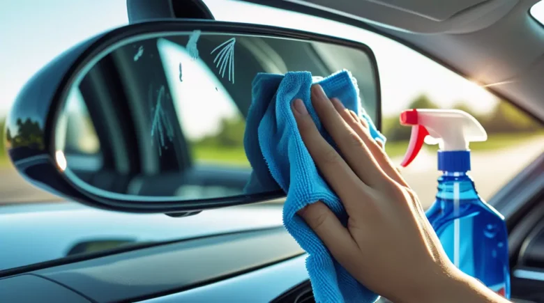 Remove Permanent Marker from Car Rearview Mirror