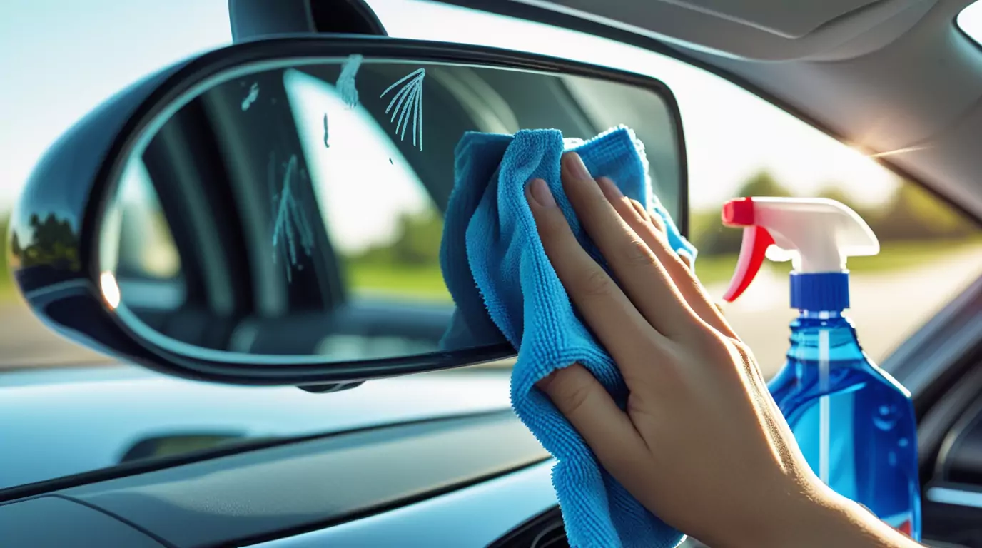 Remove Permanent Marker from Car Rearview Mirror