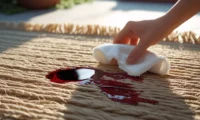 How to Remove Red Wine Stains from Natural Jute Outdoor Rug