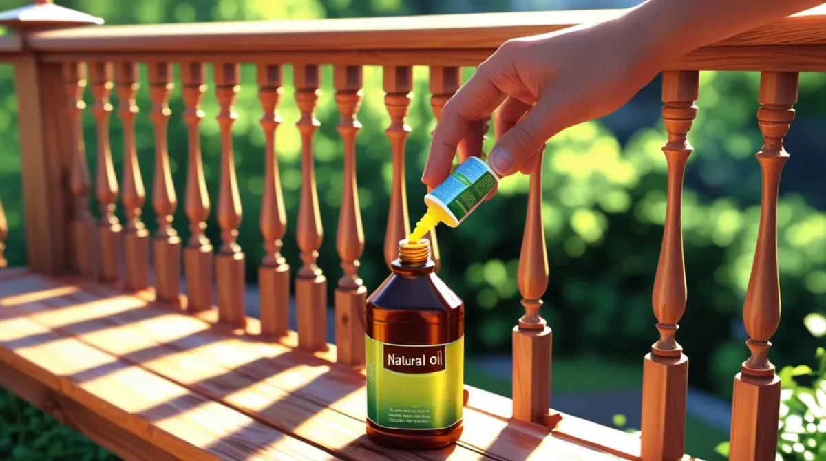 Fix Squeaky Wooden Deck Railing Spindles Naturally