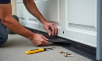 How to Fix Broken Garage Door Weather Stripping Seal Replacement