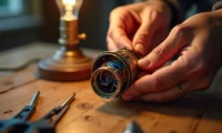 How to Fix Broken Lamp Socket Wiring Without Electrical Panel Work