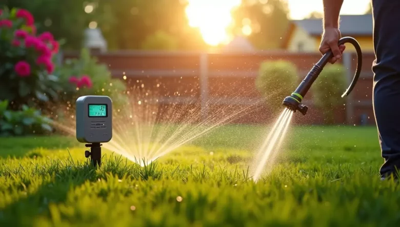 Wireless Sprinkler Timer vs Manual Watering