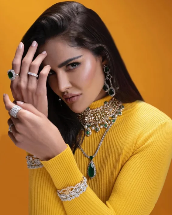 Nathalia Kaur Traditional Outfit