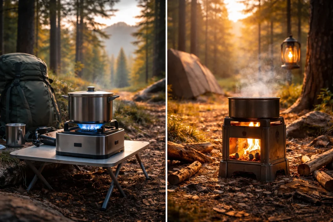 Portable vs Wood Burning Camping Stove
