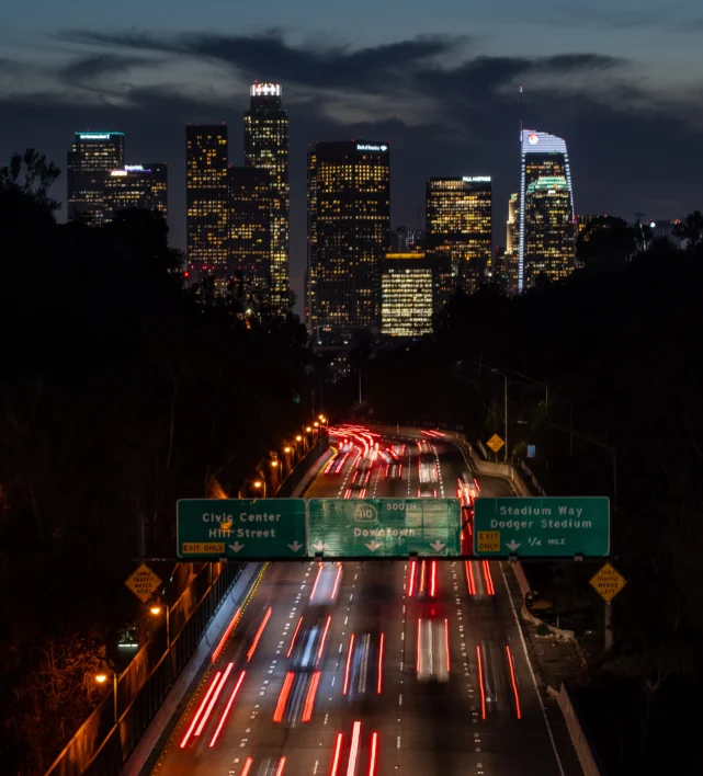 Transportation options from LAX to downtown Los Angeles