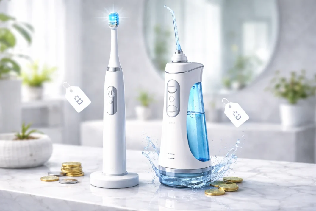 Electric Toothbrush vs Water Pick