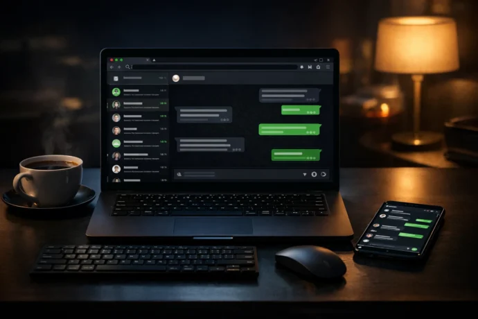 Enable Dark Mode on WhatsApp Web (Chrome & Firefox Guide)