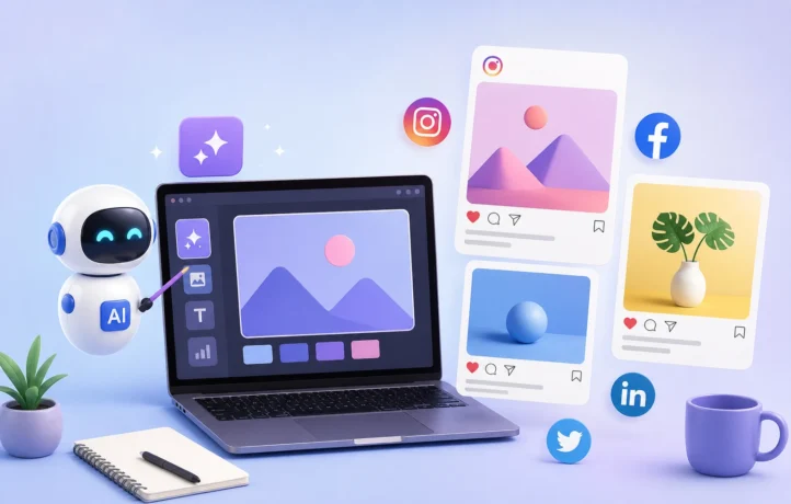 How to Create Social Media Posts Using AI Free