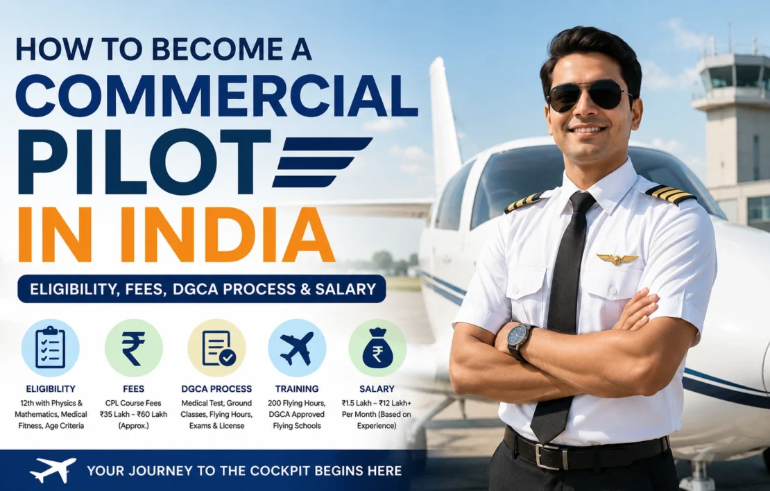 How to Become a Commercial Pilot in India