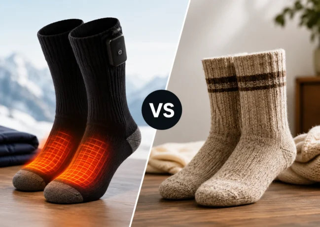 Electric Socks vs Wool Socks