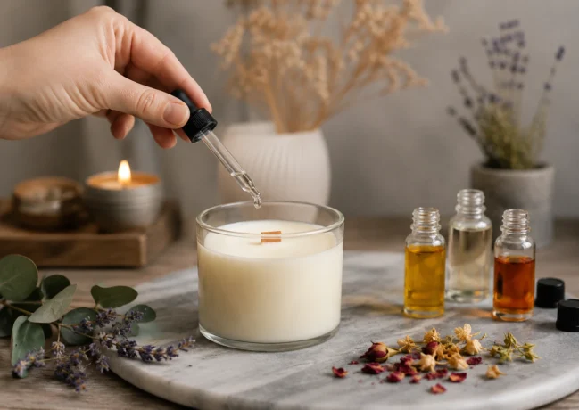 How to Layer Fragrances for a Unique Scented Candle